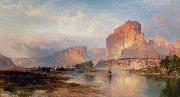 Thomas Moran Cliffs of Green River china oil painting artist